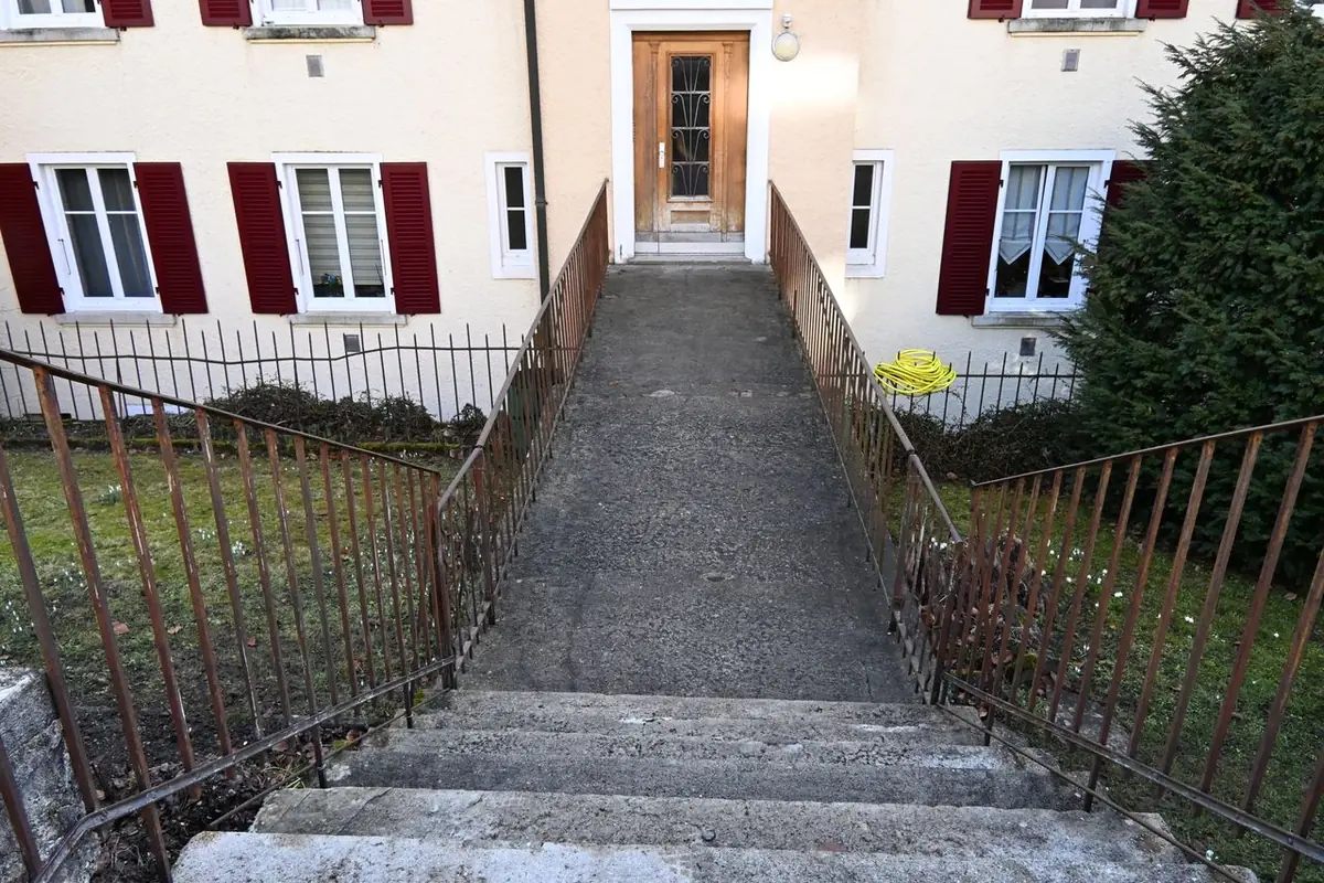 Rénovation complète de jardin dans le canton de Neuchâtel – avant intervention