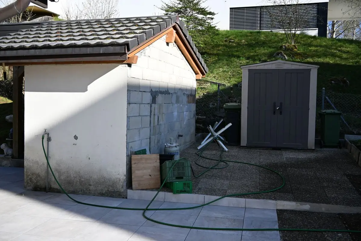 Aménagement de jardin et de terrasse, canton de Neuchâtel – après intervention