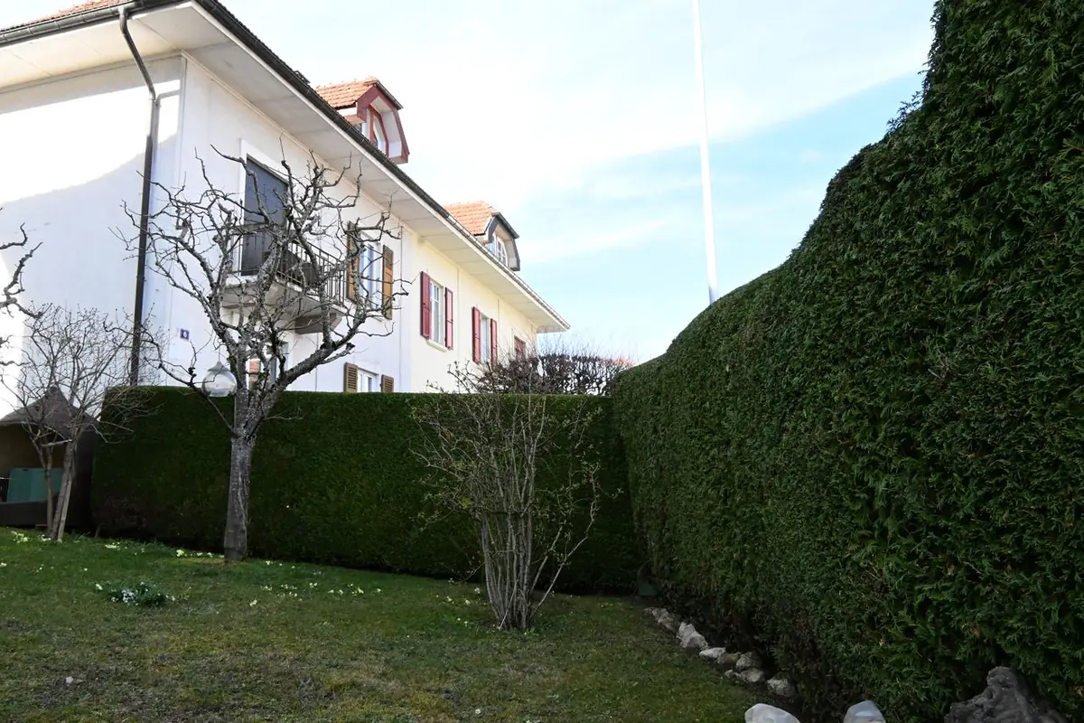 Aménagement jardin résidentiel – Neuchâtel